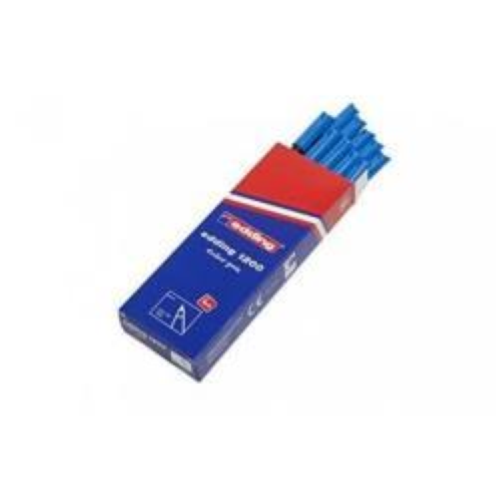 edding 1200 - Penna punta in fibra - blu - inchiostro base acqua - 0.5-1 mm